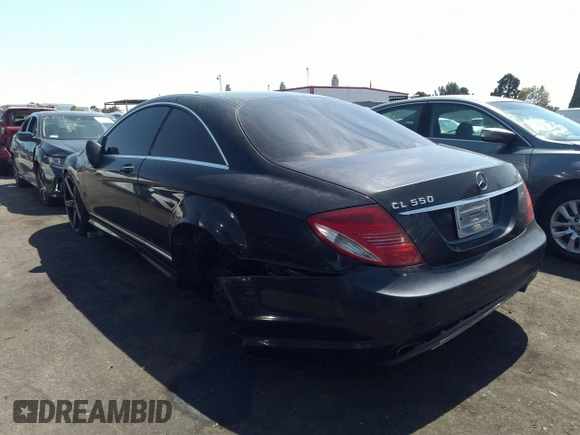 2008 Mercedes-Benz CL-Class V8 with VIN WDDEJ71X18A013018, listed as a IAAI auction lot 33635209 with 99,776 mi miles. Bid and sale history available at carsss.com. Image 3.