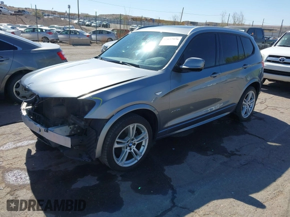 2014 BMW X3 xDrive35i z VIN 5UXWX7C57E0E78771, wystawiony jako IAAI lot #42037976 z przebiegiem 80 848 mil mil oraz . Historia ofert i sprzedaży dostępna na DreamBid. Obrazek 2.