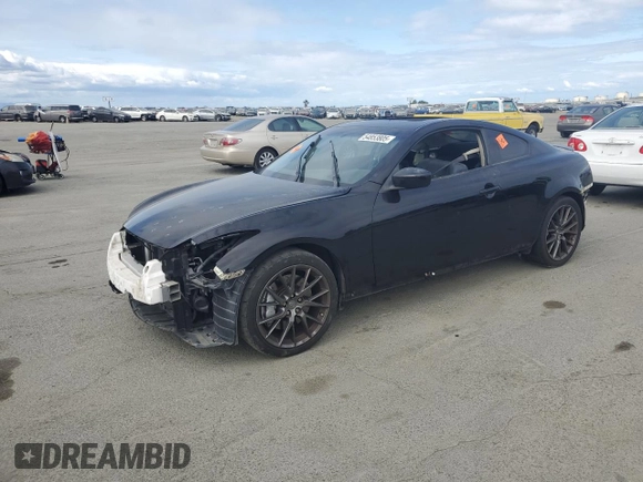 2013 Infiniti G37 IPL with VIN JN1CV6EK1DM900032, listed as a Copart auction lot 54853805 with 120,951 mi miles and Salvage Title. Bid and sale history available at DreamBid. Image 1.