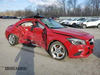 2014 Mercedes-Benz CLA 250 with VIN WDDSJ4EB4EN037785, listed as a Copart auction lot 42832254 with Not provided miles and Salvage title. Bid and sale history available at DreamBid. Image 4.