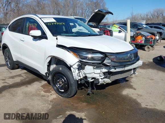 2022 Honda HR-V EX with VIN 3CZRU6H50NM727023, listed as a IAAI auction lot 41749628 with 64,128 mi miles. Bid and sale history available at carsss.com. Image 6.