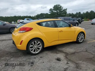 2012 Hyundai Veloster w/Black Int with VIN KMHTC6AD9CU027490, listed as a Copart auction lot 60211855 with 113,836 mi miles and Salvage title. Bid and sale history available at DreamBid. Image 3.