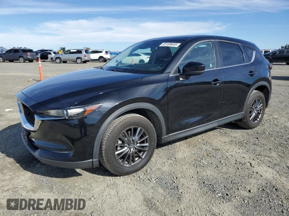 2019 Mazda CX-5 Touring with VIN JM3KFBCM3K1513233, listed as a Copart auction lot 45169645 with 45,492 mi miles and Salvage Title. Bid and sale history available at carsss.com. Image 1.