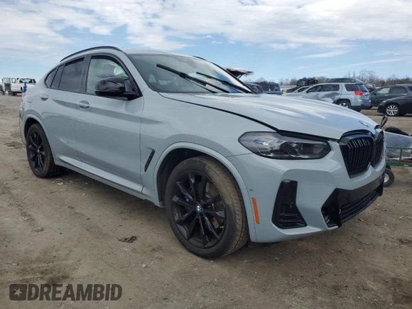 2024 BMW X4 M40i z VIN 5UX43DT05R9U81172, wystawiony jako Copart lot #50378605 z przebiegiem 12 198 mil mil oraz Szkoda całkowita • Salvage title. Historia ofert i sprzedaży dostępna na DreamBid. Obrazek 4.