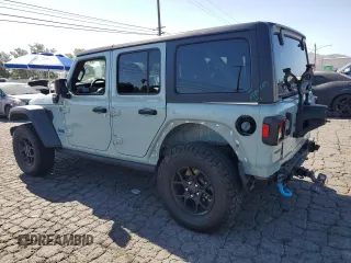 2024 Jeep Wrangler Sport S with VIN 1C4RJXN63RW142251, listed as a Copart auction lot 57103095 with 30,111 mi miles and Salvage title. Bid and sale history available at DreamBid. Image 2.