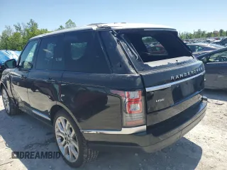 2014 Land Rover Range Rover HSE with VIN SALGS2VF9EA125378, listed as a Copart auction lot 57880525 with 73,330 mi miles and Salvage title. Bid and sale history available at DreamBid. Image 2.