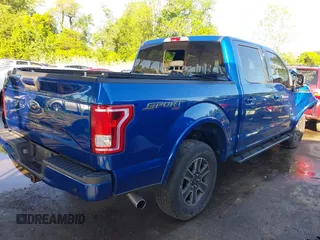 2017 Ford F-150 XL with VIN 1FTEW1EP3HFC50552, listed as a IAAI auction lot 39303694 with 102,782 mi miles. Bid and sale history available at carsss.com. Image 4.