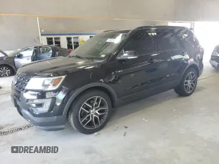 2016 Ford Explorer Sport с VIN 1FM5K8GT3GGD26063, выставлен на аукционе Copart как лот 61617925 с пробегом 130 578 миль миль и Списание • Salvage title. История ставок и продаж доступна на DreamBid. Изображение 1.