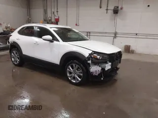 2022 Mazda CX-30 2.5 S Select Package with VIN 3MVDMBBL2NM428390, listed as a IAAI auction lot 41213379 with 34,248 mi miles. Bid and sale history available at carsss.com. Image 1.