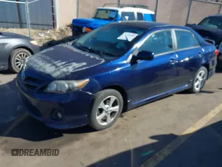 2011 Toyota Corolla L with VIN 2T1BU4EE5BC734666, listed as a IAAI auction lot 41640201 with 205,025 mi miles. Bid and sale history available at carsss.com. Image 17.