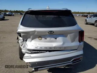 2021 Kia Sorento EX with VIN KNDRH4LG0M5033315, listed as a Copart auction lot 47293725 with 50,214 mi miles and Salvage title. Bid and sale history available at DreamBid. Image 6.