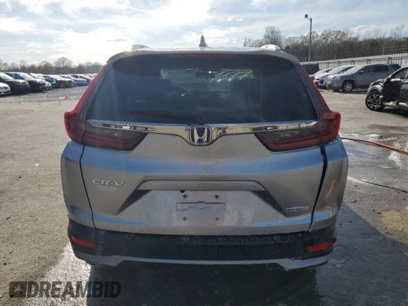 2021 Honda CR-V Touring with VIN 2HKRW1H92MH407910, listed as a Copart auction lot 48894105 with 76,126 mi miles and Salvage Title. Bid and sale history available at carsss.com. Image 6.
