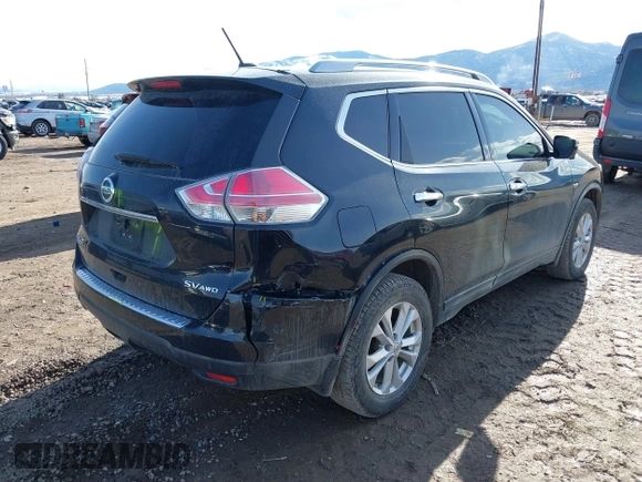 2015 Nissan Rogue SL with VIN 5N1AT2MV6FC834127, listed as a IAAI auction lot 41686500 with 156,810 mi miles and . Bid and sale history available at carsss.com. Image 6.