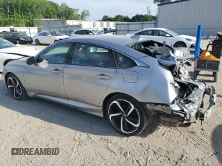 2019 Honda Accord Sport with VIN 1HGCV1F34KA007067, listed as a Copart auction lot 53864485 with 158,644 mi miles and Salvage Title. Bid and sale history available at DreamBid. Image 2.