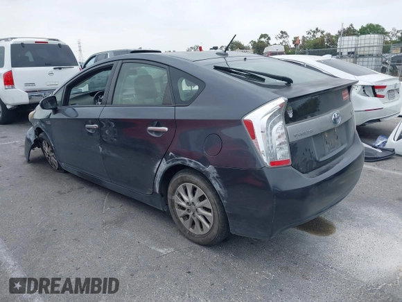 2012 Toyota Prius with VIN JTDKN3DP8C3015254, listed as a IAAI auction lot 42359236 with 170,083 mi miles and . Bid and sale history available at DreamBid. Image 3.