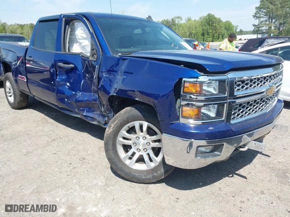 2014 Chevrolet Silverado 1500 LT with VIN 3GCUKREH1EG181742, listed as a IAAI auction lot 42001120 with 246,364 mi miles. Bid and sale history available at carsss.com. Image 1.