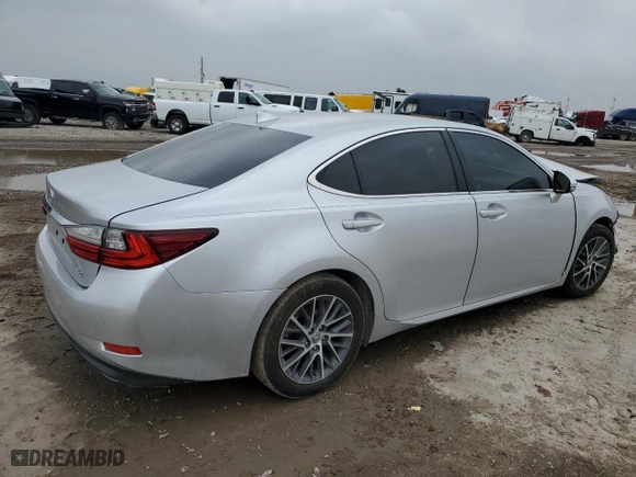 2017 Lexus ES with VIN 58ABK1GG8HU073072, listed as a Copart auction lot 50841435 with 0 mi miles and Salvage Title. Bid and sale history available at carsss.com. Image 3.