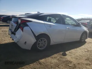 2021 Toyota Prius L Eco z VIN JTDKAMFU3M3150096, wystawiony jako Copart lot #89049225 z przebiegiem 57 823 mil mil oraz Szkoda całkowita • Salvage title. Historia ofert i sprzedaży dostępna na DreamBid. Obrazek 3.