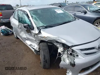 2011 Toyota Corolla L with VIN 2T1BU4EE5BC594215, listed as a IAAI auction lot 41802263 with 126,457 mi miles and . Bid and sale history available at DreamBid. Image 6.