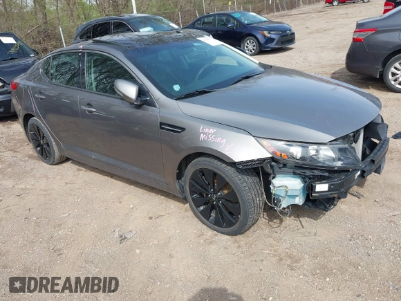 2012 Kia Optima SX with VIN 5XXGR4A62CG010028, listed as a IAAI auction lot 41942271 with 227,080 mi miles and . Bid and sale history available at carsss.com. Image 1.