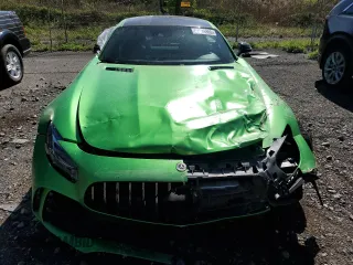 2018 Mercedes-Benz AMG GT R z VIN WDDYJ7KA1JA017485, wystawiony jako Copart lot #55214955 z przebiegiem 9019 mil mil oraz Szkody całkowita. Historia ofert i sprzedaży dostępna na DreamBid. Obrazek 5.
