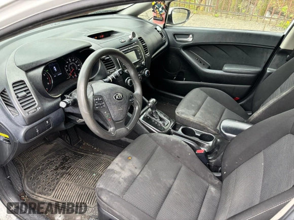 2018 Kia Forte LX with VIN 3KPFK4A78JE283327, listed as a Copart auction lot 55085965 with 124,338 mi miles and Clean Title. Bid and sale history available at carsss.com. Image 9.