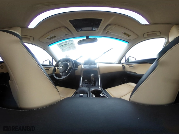 2015 Lexus NX 200t with VIN JTJYARBZ9F2001092, listed as a IAAI auction lot 41628189 with 196,487 mi miles. Bid and sale history available at carsss.com. Image 18.