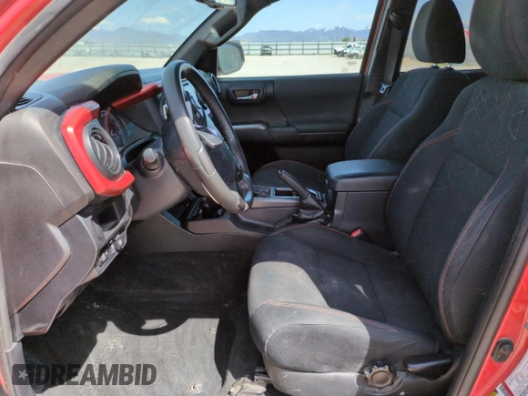 2017 Toyota Tacoma SR5 with VIN 3TMCZ5AN5HM079796, listed as a Copart auction lot 54270345 with 96,032 mi miles and Salvage Title. Bid and sale history available at DreamBid. Image 7.