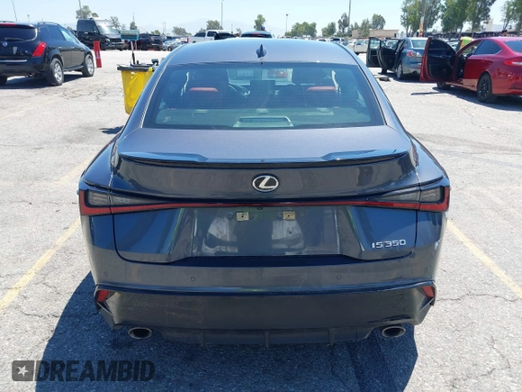 2023 Lexus IS 350 F Sport z VIN JTHGZ1B27P5063424, wystawiony jako IAAI lot #42233332 z przebiegiem 61 589 mil mil oraz . Historia ofert i sprzedaży dostępna na DreamBid. Obrazek 15.