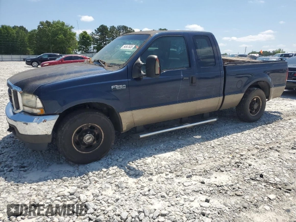 2004 Ford F-250 XL with VIN 1FTNX20L34ED90771, listed as a Copart auction lot 54047935 with 353,728 mi miles and Salvage title. Bid and sale history available at DreamBid. Image 1.