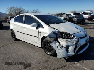 2013 Toyota Prius One with VIN JTDKN3DU3D5700869, listed as a Copart auction lot 50425165 with 80,489 mi miles and Salvage Title. Bid and sale history available at carsss.com. Image 4.