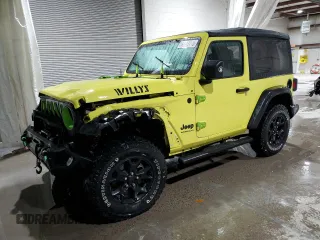 2022 Jeep Wrangler Sport S with VIN 1C4GJXAG0NW249533, listed as a Copart auction lot 45987715 with 29,364 mi miles and Salvage title. Bid and sale history available at DreamBid. Image 1.