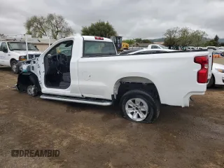 2024 Chevrolet Silverado 1500 Work Truck with VIN 3GCNAAEDXRG373446, listed as a Copart auction lot 50421115 with 0 mi miles and Clean Title. Bid and sale history available at carsss.com. Image 2.