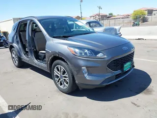 2021 Ford Escape SEL with VIN 1FMCU9H66MUA65783, listed as a IAAI auction lot 42086358 with 74,244 mi miles and . Bid and sale history available at carsss.com. Image 1.