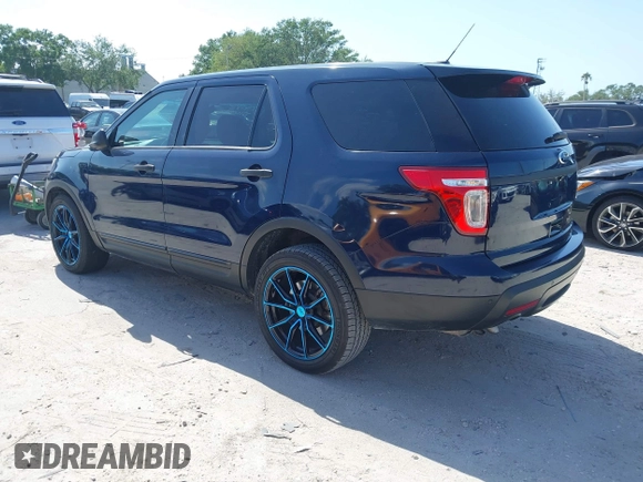 2014 Ford Police Interceptor Utility z VIN 1FM5K8AR7EGC37798, wystawiony jako IAAI lot #42004723 z przebiegiem 146 521 mil mil oraz . Historia ofert i sprzedaży dostępna na DreamBid. Obrazek 3.