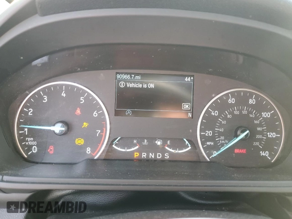 2019 Ford EcoSport SE with VIN MAJ6S3GL6KC284943, listed as a Copart auction lot 49654515 with 90,966 mi miles and Salvage Title. Bid and sale history available at DreamBid. Image 9.