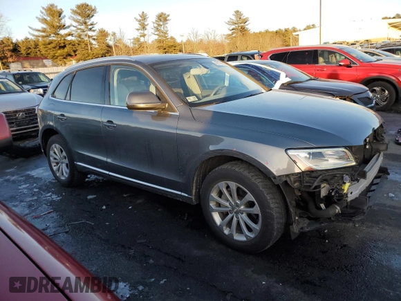 2013 Audi Q5 Premium with VIN WA1CFAFP9DA031506, listed as a Copart auction lot 42176665 with 98,951 mi miles and Salvage Title. Bid and sale history available at carsss.com. Image 4.