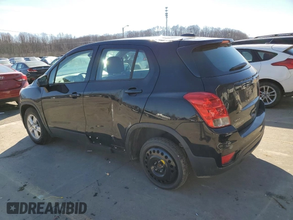 2020 Chevrolet Trax LS with VIN 3GNCJKSB1LL210352, listed as a Copart auction lot 52013065 with 79,324 mi miles and Non repairable. Bid and sale history available at DreamBid. Image 2.