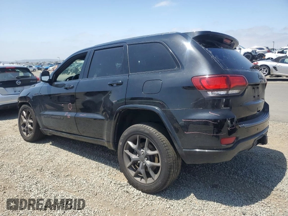 2021 Jeep Grand Cherokee Limited X with VIN 1C4RJEBG0MC713867, listed as a Copart auction lot 57474285 with 50,121 mi miles and Salvage title. Bid and sale history available at DreamBid. Image 2.