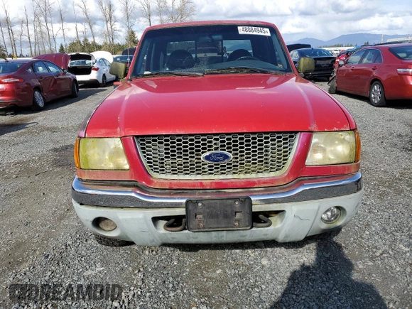 2002 Ford Ranger with VIN 1FTZR15U52PA10855, listed as a Copart auction lot 48084945 with 190,176 mi miles and Clean Title. Bid and sale history available at DreamBid. Image 5.