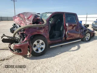 2025 Ram 1500 Big Horn z VIN 1C6SRFFP4SN535836, wystawiony jako Copart lot #63194414 z przebiegiem Nie podano mil oraz Nie do naprawy • Non repairable. Historia ofert i sprzedaży dostępna na DreamBid. Obrazek 1.