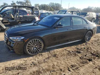 2024 Mercedes-Benz S 580 с VIN W1K6G7GB5RA266410, выставлен на аукционе Copart как лот 84713984 с пробегом 11 643 миль миль и Списание • Salvage title. История ставок и продаж доступна на DreamBid. Изображение 1.