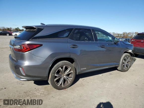 2019 Lexus RX with VIN JTJDGKCA0K2007905, listed as a Copart auction lot 79884884 with 87,896 mi miles and Salvage Title. Bid and sale history available at carsss.com. Image 3.