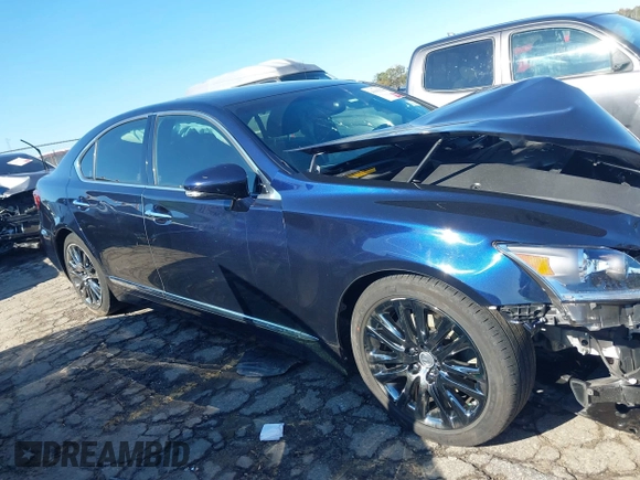 2017 Lexus LS with VIN JTHBL5EF3H5145489, listed as a IAAI auction lot 41001274 with 102,513 mi miles. Bid and sale history available at carsss.com. Image 13.