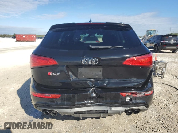 2016 Audi SQ5 Premium Plus with VIN WA1CCAFP8GA029260, listed as a Copart auction lot 82576794 with 105,941 mi miles and Salvage Title. Bid and sale history available at carsss.com. Image 6.