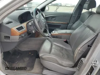2003 BMW 7 Series 745i with VIN WBAGL63483DP64521, listed as a Copart auction lot 54973345 with 88,995 mi miles and Clean title. Bid and sale history available at DreamBid. Image 7.