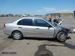 2001 Honda Civic LX with VIN 1HGES16591L002954, listed as a IAAI auction lot 42057695 with 238,849 mi miles. Bid and sale history available at carsss.com. Image 14.