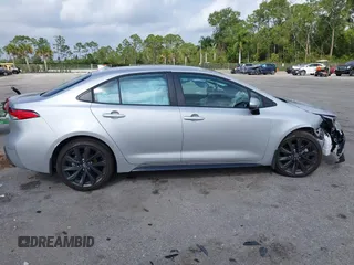 2025 Toyota Corolla SE with VIN 5YFS4MCE8SP217476, listed as a IAAI auction lot 41721397 with 6,378 mi miles. Bid and sale history available at carsss.com. Image 14.