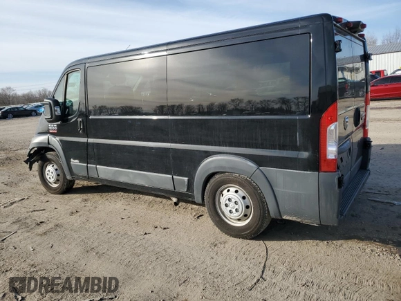 2017 Ram ProMaster Cargo with VIN 3C6TRVAG6HE548011, listed as a Copart auction lot 44714965 with 46,939 mi miles and Salvage Title. Bid and sale history available at DreamBid. Image 2.