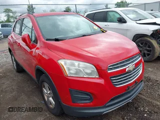 2016 Chevrolet Trax LT with VIN KL7CJPSB9GB755760, listed as a IAAI auction lot 42259078 with 127,739 mi miles and . Bid and sale history available at DreamBid. Image 1.